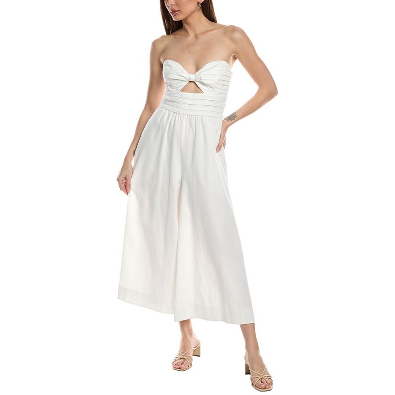 Amur Womens Halter Pleated Maxi Dress, Yellow
